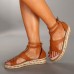 Roman Gladiator Sandals Summer Wedges Platform Women Shoes