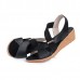 Large Size Wedge Casual Fish Mouth Sandals