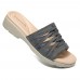 LOSTISY Cross Tie Lightweight Comfy Wedge Sandals For Women