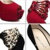 Sexy Open Toe Platform Thin High-Heeled Shoes Women Sandals