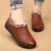 Plus Size Slip On Casual Comfortable Fur Snow Boots