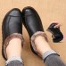 Plus Size Slip On Casual Comfortable Fur Snow Boots