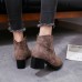 Women's Chunky Heel Casual Ankle Short Boots