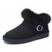 Winter Snow Boots Fluffy Warm Women Ankle Boots