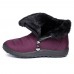 Women Casual Keep Warm Zipper Ankle Snow Boots