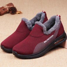 Womens Snow Boots Cushion Lazy Casual Fur Boots