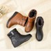 Women Winter Boots Fur Plush Insole Ankle Snow Boots