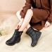 Women Winter Boots Fur Plush Insole Ankle Snow Boots