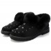 Winter Warm Fluffy Rivet Casual Soft Snow Boots