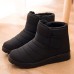 Winter Snow Boots Waterproof Hook Loop Lining Warm Shoes