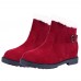 Women Snow Boots Buckle Lining Warm Casual Shoes