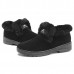 Winter Cotton Shoes Keep Warm Faux Fur Lining Snow Boots