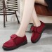 Winter Fluffy Slip On Soft Sole Comfy Short Boots For Women