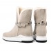 Women Winter Ankle Boots Keep Warm Buckle Shoes