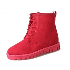 Winter Lace Up Suede Keep Warm Casual Ankle Snow Boots