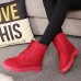 Winter Lace Up Suede Keep Warm Casual Ankle Snow Boots