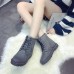 Winter Lace Up Suede Keep Warm Casual Ankle Snow Boots