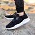 Men Breathable Running Shoes Knitted Lightweight Sports Sneakers