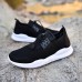 Men Breathable Running Shoes Knitted Lightweight Sports Sneakers