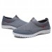 Large Size Men Lightweight Soft Sole Breathable Mesh Slip On Sneakers Shoes