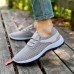 Men Leisure Sports Mesh Breathable Lace up Sneakers