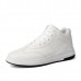 Men Comfortable Genuine Leather High Top Sneakers