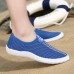 Men Casual Outdoor Mesh Breathable Slip on Sneakers Shoes