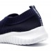 Men Casual Sports Shoes Breathable Knitted Slip On Sneakers