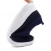 Men Casual Sports Shoes Breathable Knitted Slip On Sneakers