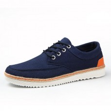 US Size 6.5-11.5 Men Sneakers Canvas Causal Outdoor Sport Flat Comfortable Oxfords Shoes