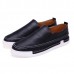 Men Fashion Shoes PU Round Toe Slip On Outdoor Sneakers Vintage Style