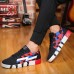 Men Sneakers Canvas Lace Up Low Top Sport Running Casual Shoes