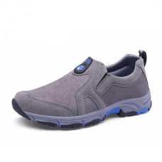 Men Soft Outdoor Hiking Wear Resistance Outsole Slip On Sneakers