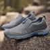 Men Soft Outdoor Hiking Wear Resistance Outsole Slip On Sneakers