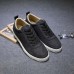 Men Shoes PU Round Toe Lace Up Outdoor Fashion Sport Sneakers