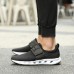 Mesh Hook Loop Breathable Soft Sole Casual Sneakers