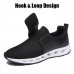 Mesh Hook Loop Breathable Soft Sole Casual Sneakers