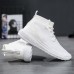 Men Breathable Mesh High Top Sneakers Casual Sports Shoes