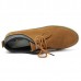 Mens Casual Vintage Style Leather Flats Shoes