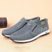 Men Casual Old Peking Style Mesh Sneakers Low Top Breathable  Shoes