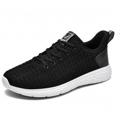 Men Mesh Lightweight Soft Knitted Casual Running Sneakers