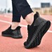 Men Mesh Lightweight Soft Knitted Casual Running Sneakers