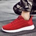 Men Mesh Lightweight Soft Knitted Casual Running Sneakers