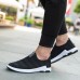 Men Casual Soft Knitted Slip On Sneakers Sport Shoes