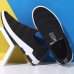 Men Casual Soft Knitted Slip On Sneakers Sport Shoes