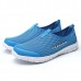 US Size 6.5-11 Men Breathable Mesh Slip On Casual Sneakers