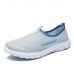 US Size 6.5-11 Men Breathable Mesh Slip On Casual Sneakers