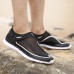 Men Lightweight Breathable Hook Loop Mesh Sneakers Outdoor Shoes