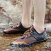 Men Hollow Out Slip Resistant Breathable Outdoor Hiking Sneakers