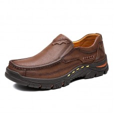 Men Soft Breathable Casual Hiking Slip On Loafers